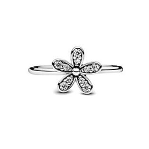 Pandora Silver Dazzling Daisy Ring Size 56